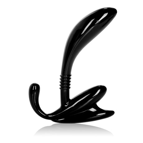 California Exotics - Apollo Curved Prostate Probe Massager (Black) CE1572 CherryAffairs