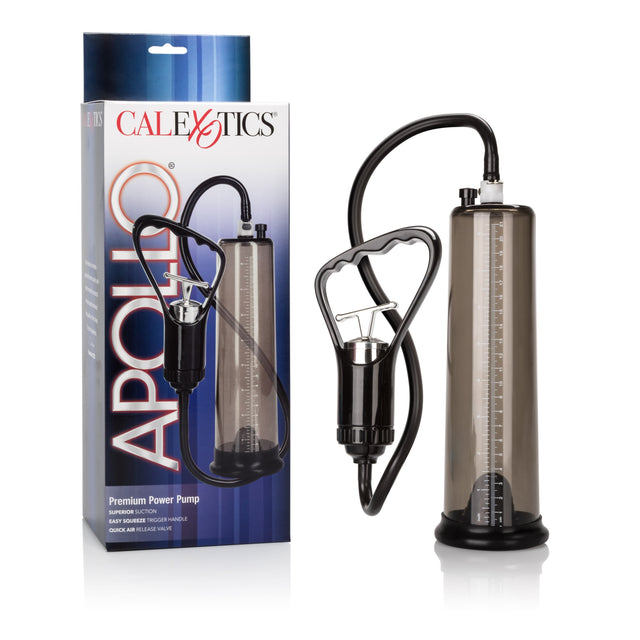 California Exotics - Apollo Premium Power Penis Pump (Black) CE1438 CherryAffairs