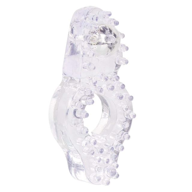 California Exotics - Basic Essentials Teaser Enhancer Cock Ring (Clear) CE1813 CherryAffairs