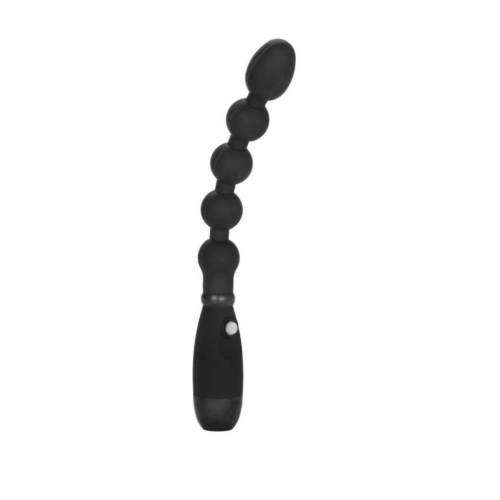 California Exotics - Booty Call Booty Bender Vibrating Anal Beads (Black)    Anal Beads (Vibration) Non Rechargeable