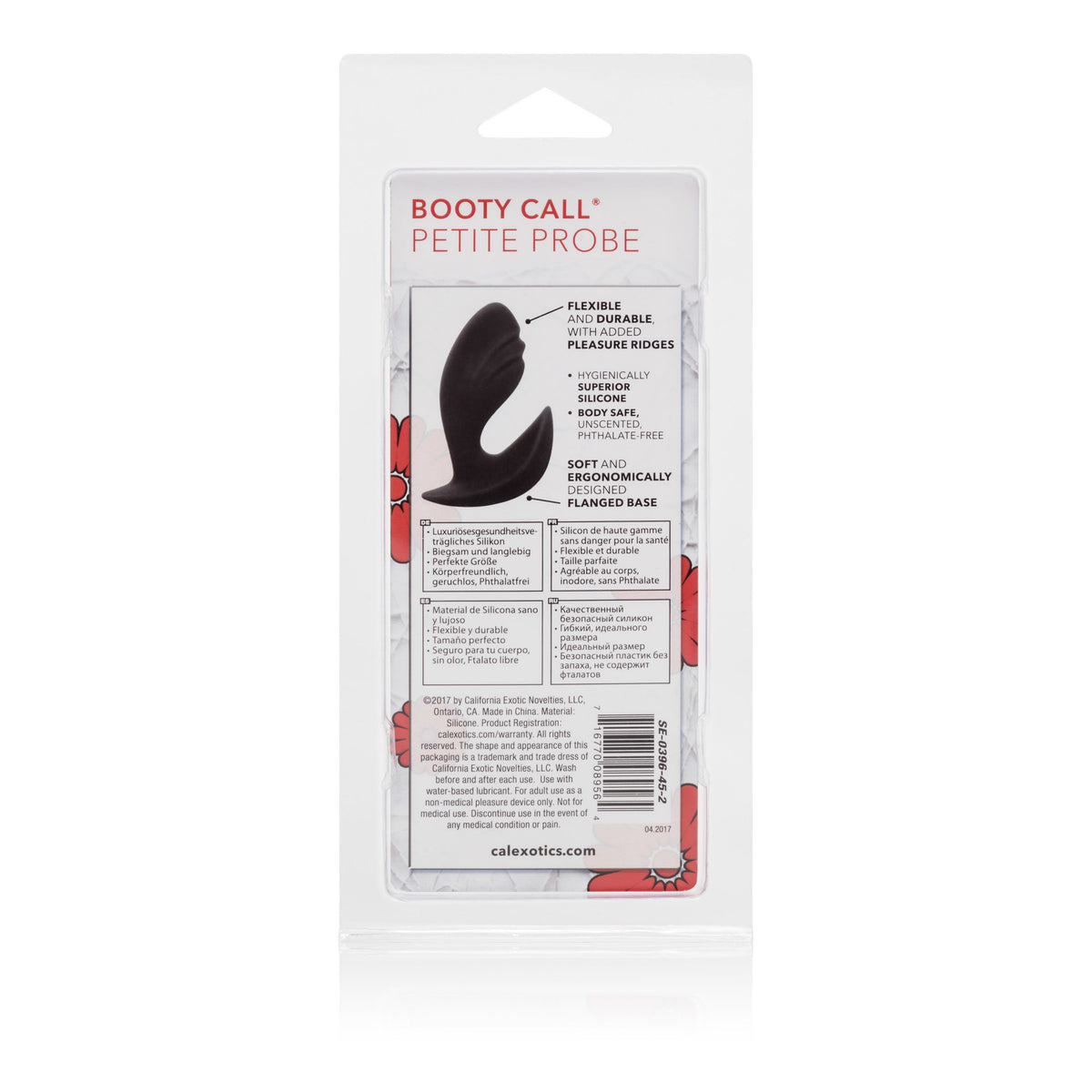 California Exotics - Booty Call Petite Probe Anal Plug (Black) CE1359 CherryAffairs