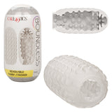 California Exotics - Boundless Reversible Nubby Soft Stroker (White) CE1986 CherryAffairs