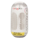 California Exotics - Boundless Reversible Ribbed Soft Stroker (White) CE1987 CherryAffairs