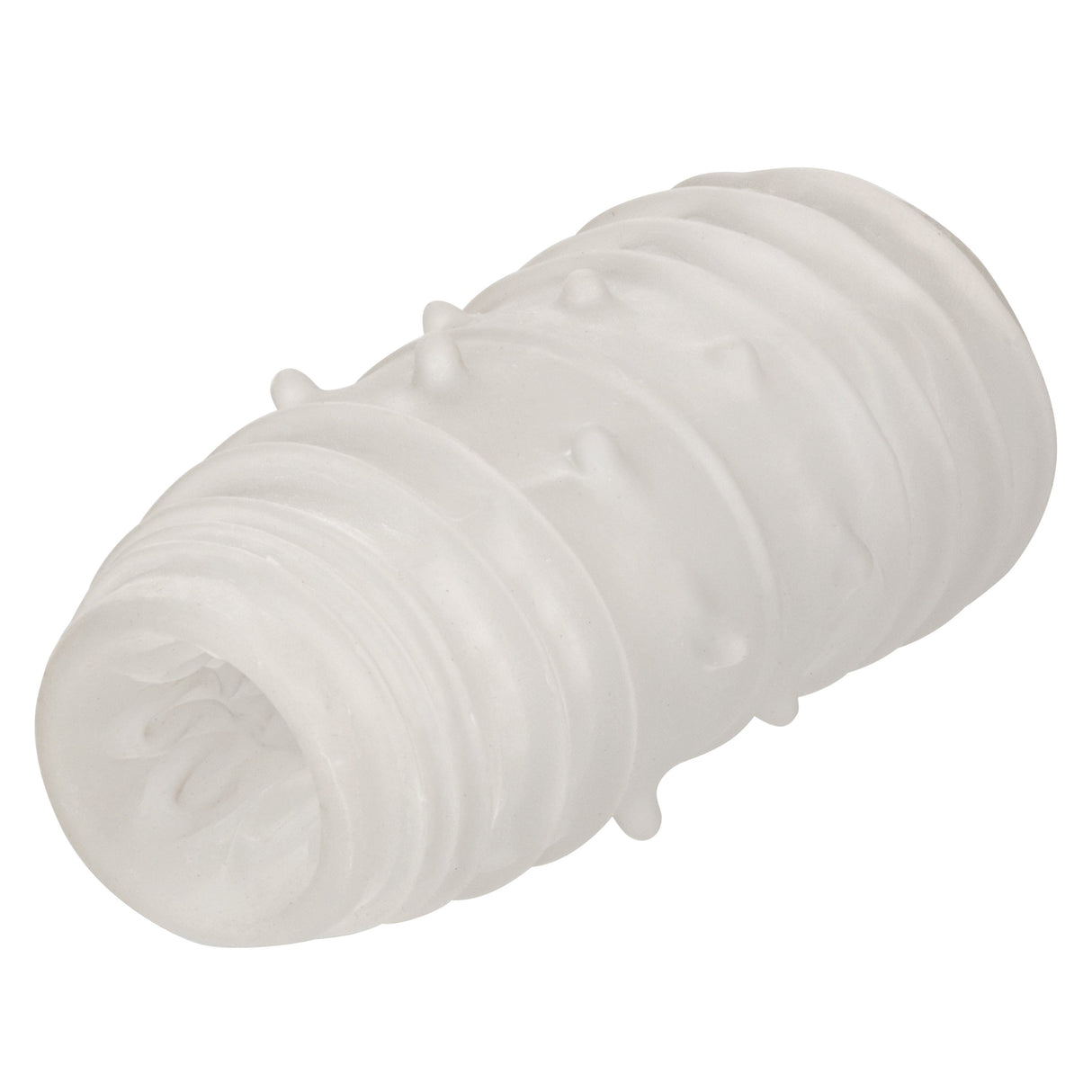 California Exotics - Boundless Reversible Ribbed Soft Stroker (White) CE1987 CherryAffairs