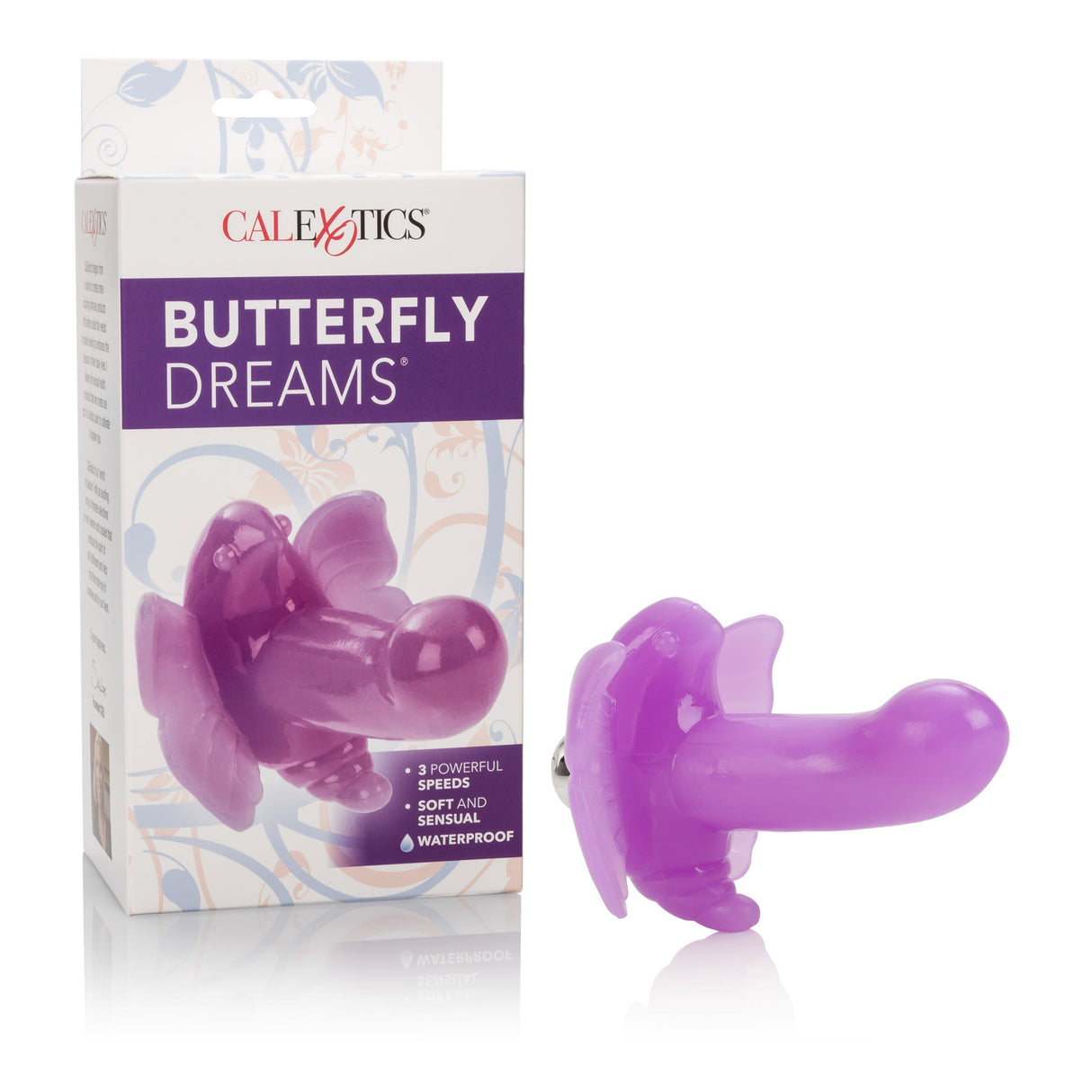 California Exotics - Butterfly Dreams Vibrator (Purple) CE1363 CherryAffairs