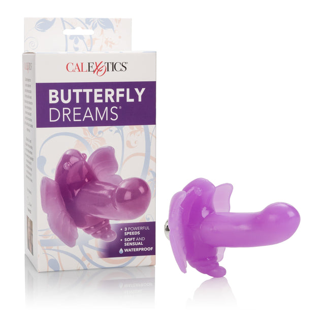 California Exotics - Butterfly Dreams Vibrator (Purple) CE1363 CherryAffairs
