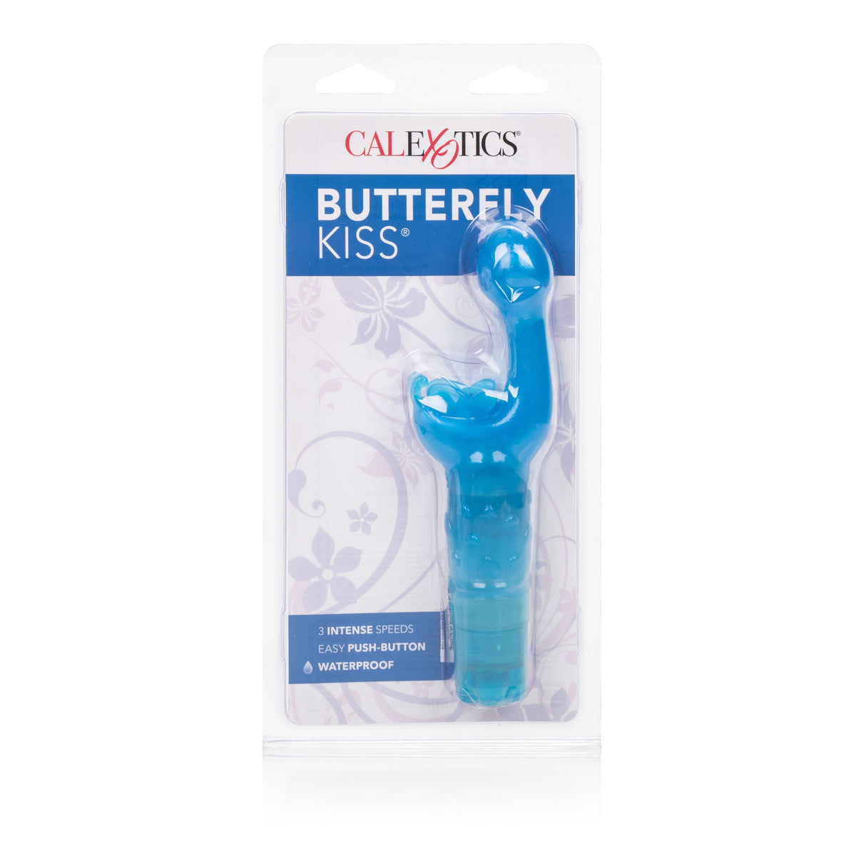 California Exotics - Butterfly Kiss Clit Massager (Blue) CE1448 CherryAffairs