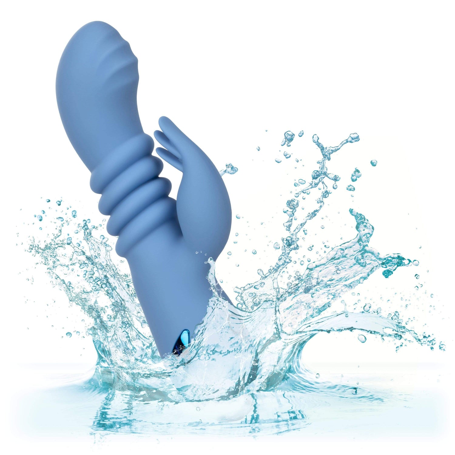 California Exotics - California Dreaming Santa Cruz 'Coaster Rabbit Vibrator (Blue) CE1875 CherryAffairs