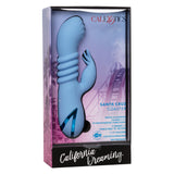 California Exotics - California Dreaming Santa Cruz 'Coaster Rabbit Vibrator (Blue) CE1875 CherryAffairs