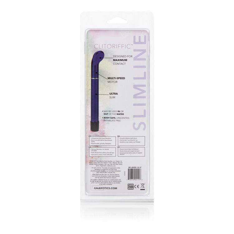 California Exotics - Clitoriffic Slimline Clit Massager (Purple) CE1298 CherryAffairs