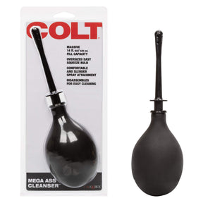 California Exotics - COLT Mega Ass Anal Douche Cleanser (Black) CE1857 CherryAffairs
