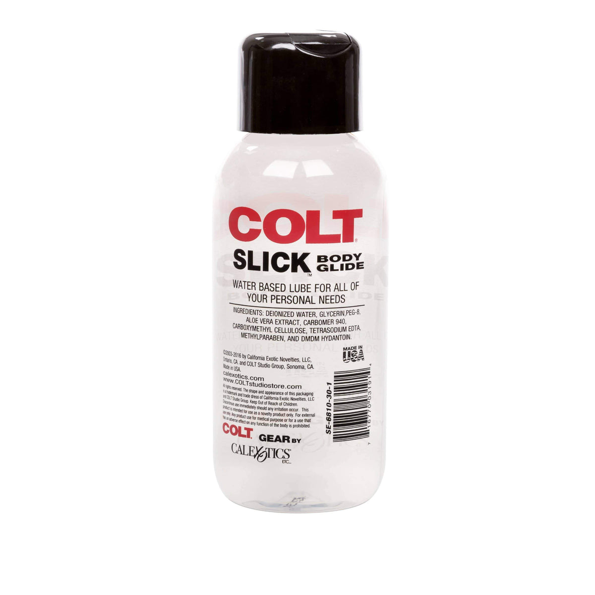 California Exotics - COLT Slick Body Glide Water Based Lubricant 490ml CE1854 CherryAffairs