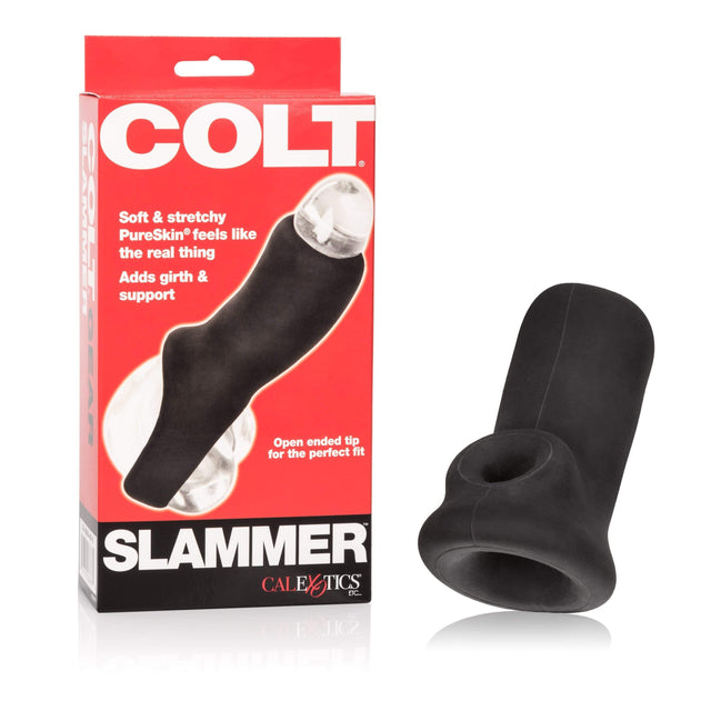 California Exotics - COLT Soft Slammer Cock Sleeve (Black)    Cock Sleeves (Non Vibration)