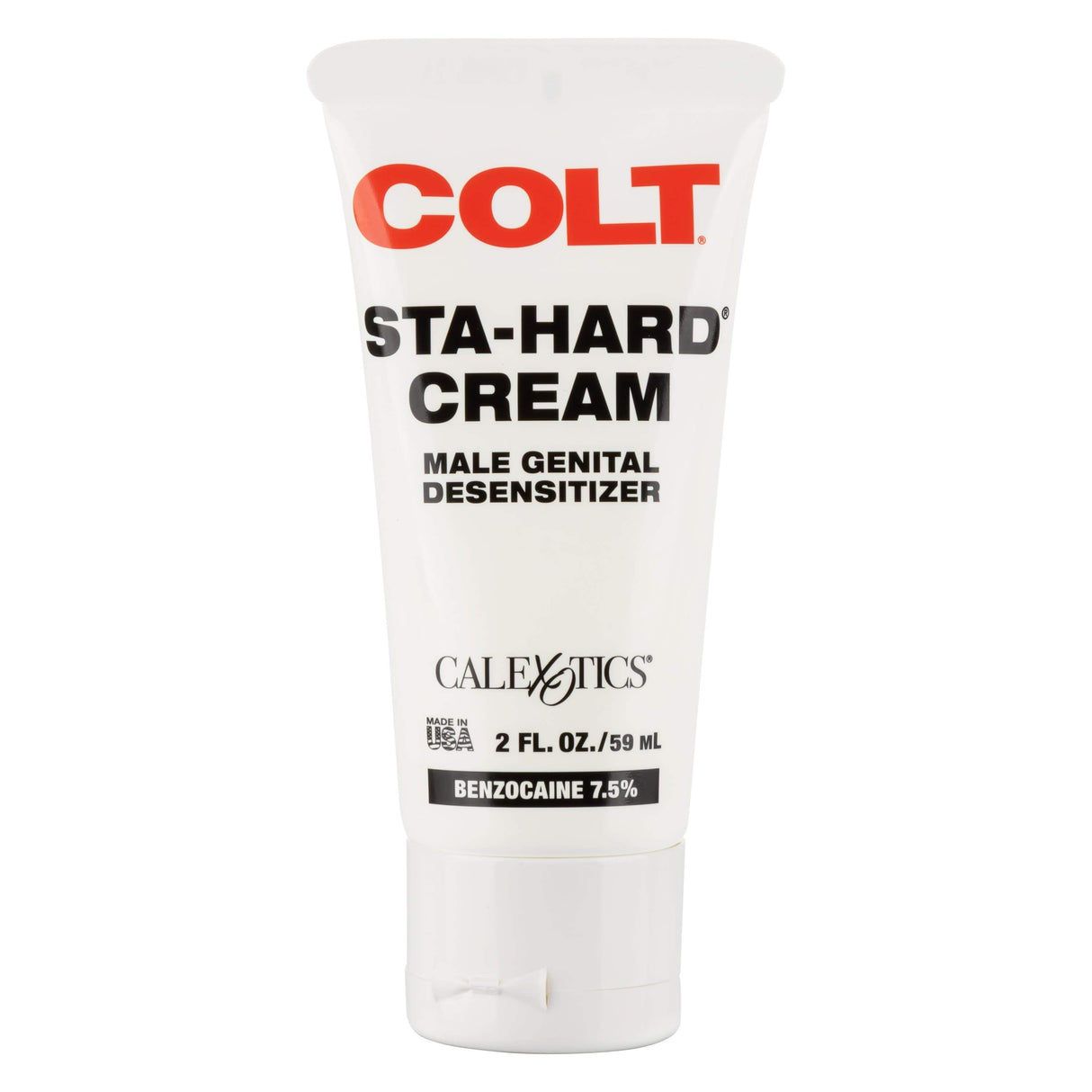 California Exotics - COLT Sta Hard Male Genital Desensitizer Cream 2oz CE1855 CherryAffairs