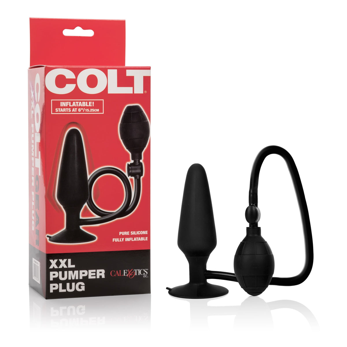 California Exotics - COLT XXL Pumper Anal Plug (Black) CE1462 CherryAffairs