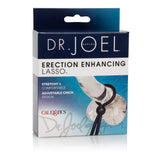 California Exotics - Dr  Joel Kaplan Erection Enhancing Lasso Cock Ring (Black)    Cock Ring (Non Vibration)