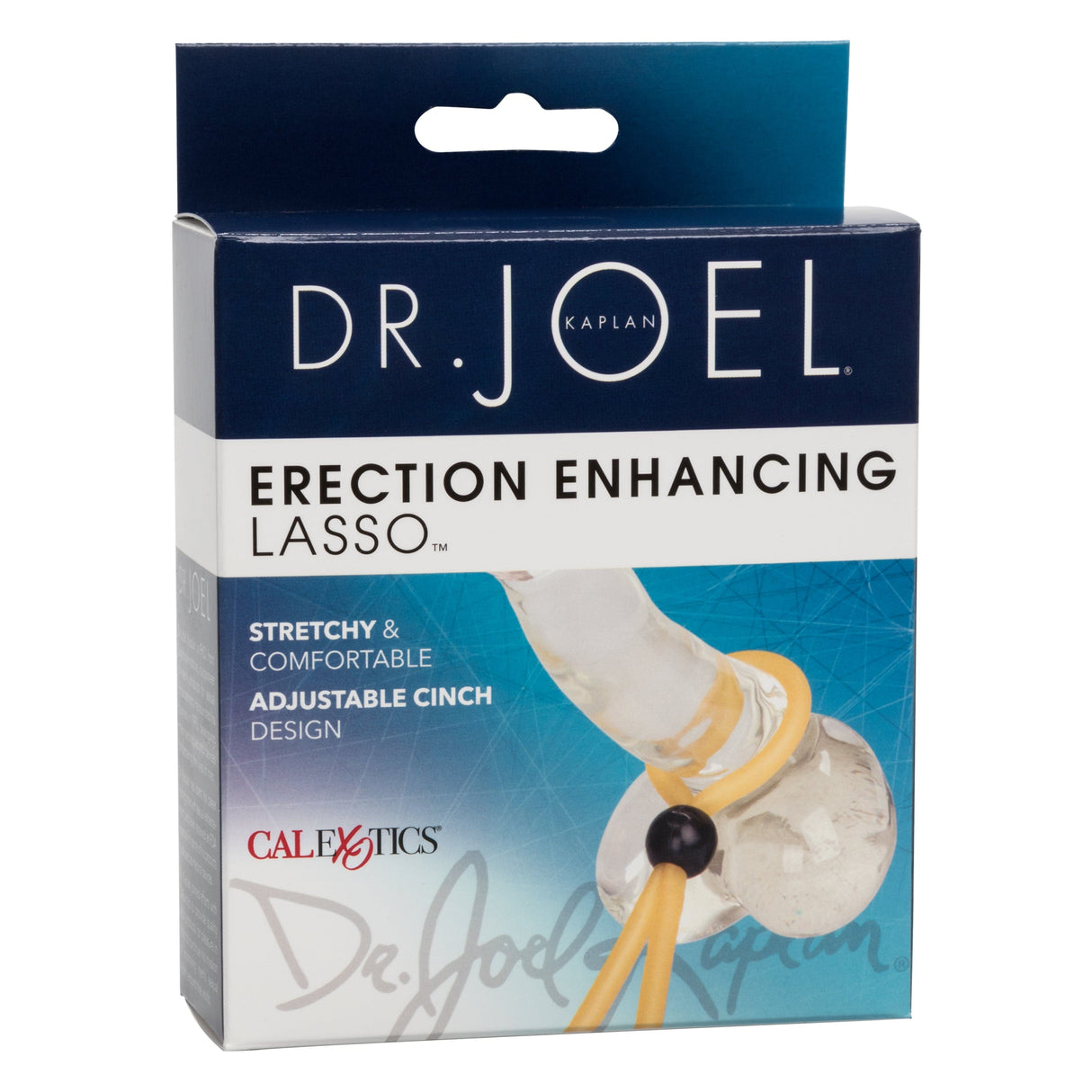California Exotics - Dr Joel Kaplan Erection Enhancing Lasso  Cock Ring (Ivory) CE1944 CherryAffairs