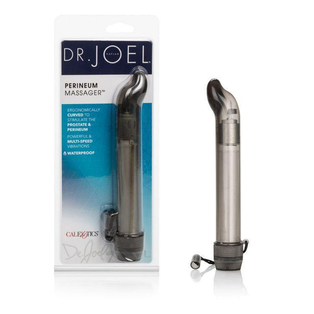 California Exotics - Dr. Joel Kaplan Perineum Prostate Massager 6.5 (Grey) CE1417 CherryAffairs