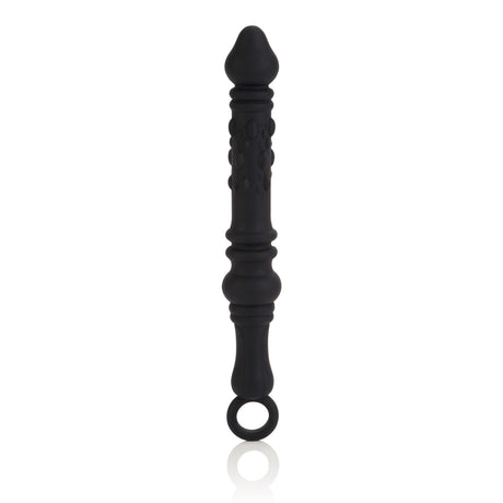 California Exotics - Dr Joel Kaplan Silicone Prostate Probe Massager (Black) CE1465 CherryAffairs