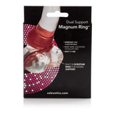 California Exotics - Dual Support Magnum Cock Ring (Red) CE1477 CherryAffairs