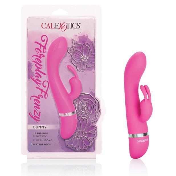 California Exotics - Foreplay Frenzy Bunny Vibrator (Pink) CE1319 CherryAffairs