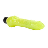 California Exotics - Glow In The Dark Jelly Vibe Realistic Dildo (Green) CE1900 CherryAffairs