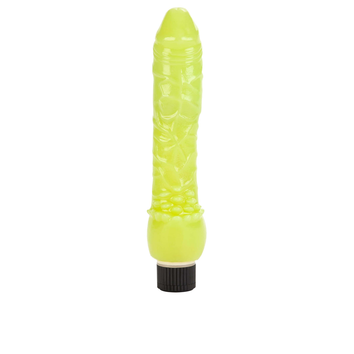 California Exotics - Glow In The Dark Jelly Vibe Realistic Dildo (Green) CE1900 CherryAffairs