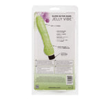 California Exotics - Glow In The Dark Jelly Vibe Realistic Dildo (Green) CE1900 CherryAffairs