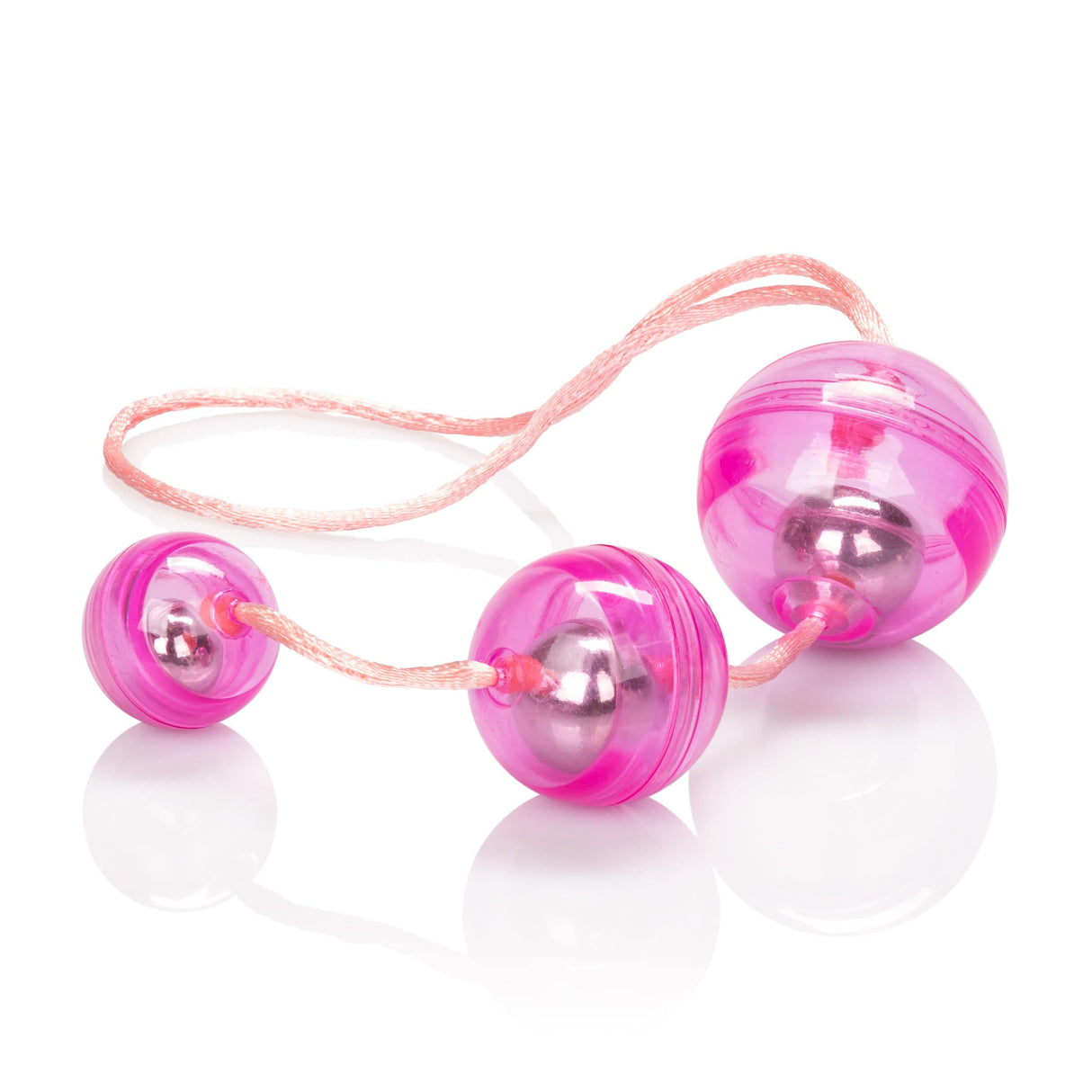 California Exotics - Graduated Orgasm Weighted Kegel Balls (Pink) CE1486 CherryAffairs