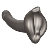 California Exotics - Her Royal Harness Me2 Ultra Soft G Probe Strap On Dildo (Black) CE1926 CherryAffairs