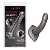 California Exotics - Her Royal Harness Me2 Ultra Soft G Probe Strap On Dildo (Black) CE1926 CherryAffairs