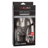 California Exotics - Her Royal Harness The Regal Queen Strap On (Black)    Strap On w/o Dildo