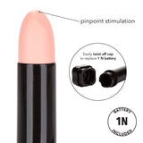 California Exotics - Hide and Play Wireless Discreet Lipstick Vibrator (Black) CE1752 CherryAffairs