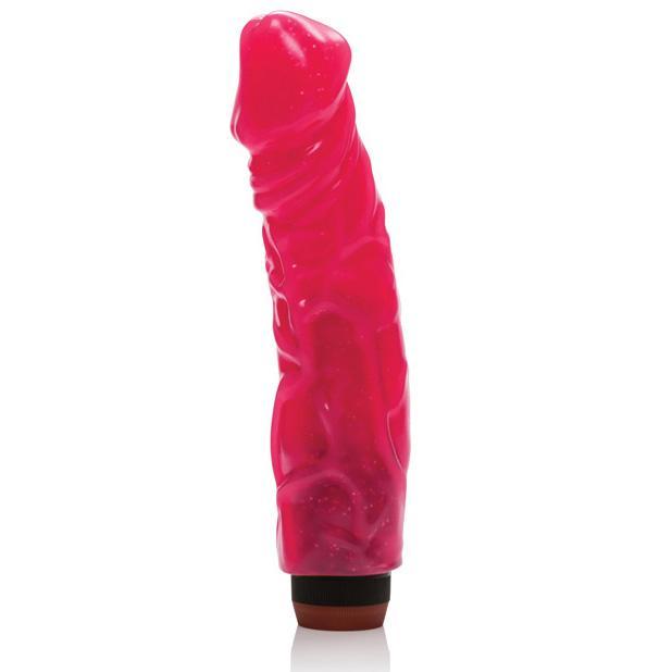 California Exotics - Hot Pinks Devil Dick Vibrating Dildo 6.5&quot; (Pink) CE1324 CherryAffairs