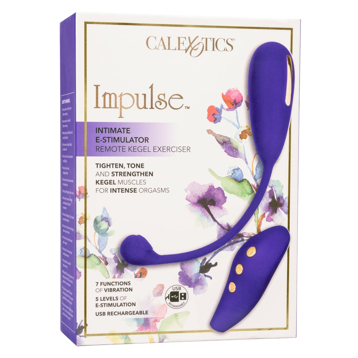 California Exotics - Impulse Intimate E Stimulator Remote Kegel Exerciser (Purple) CE1917 CherryAffairs