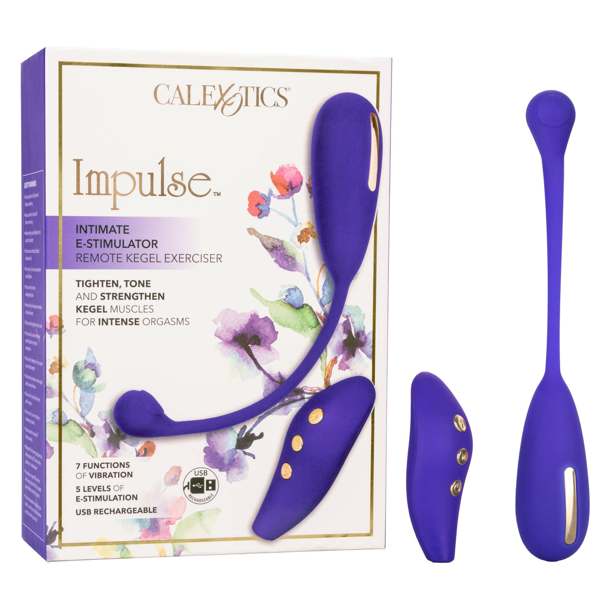 California Exotics - Impulse Intimate E Stimulator Remote Kegel Exerciser (Purple) CE1917 CherryAffairs