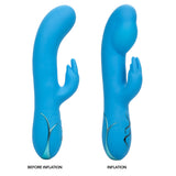 California Exotics - Insatiable G Inflatable G Bunny Vibrator (Blue) CE1881 CherryAffairs