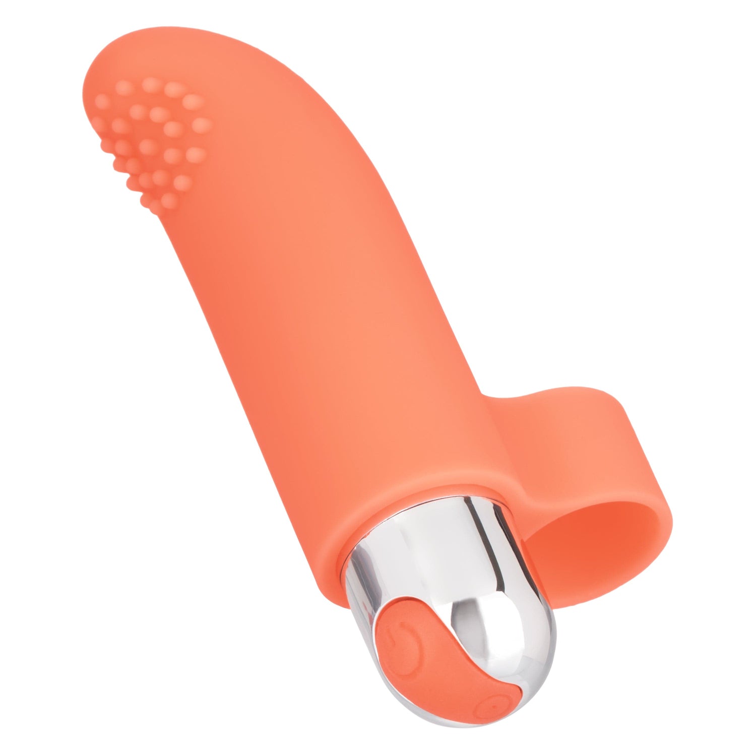 California Exotics - Intimate Play Rechargeable Finger Tickler Clit Massager (Orange) CE1927 CherryAffairs