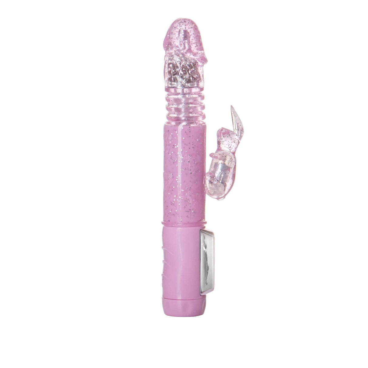 California Exotics - Jack Rabbit Petite Thrusting Jack Rabbit Vibrator (Pink) CE1787 CherryAffairs