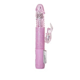 California Exotics - Jack Rabbit Petite Thrusting Jack Rabbit Vibrator (Pink) CE1787 CherryAffairs