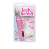 California Exotics - Jack Rabbit Petite Thrusting Jack Rabbit Vibrator (Pink) CE1787 CherryAffairs