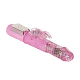 California Exotics - Jack Rabbit Petite Thrusting Jack Rabbit Vibrator (Pink) CE1787 CherryAffairs