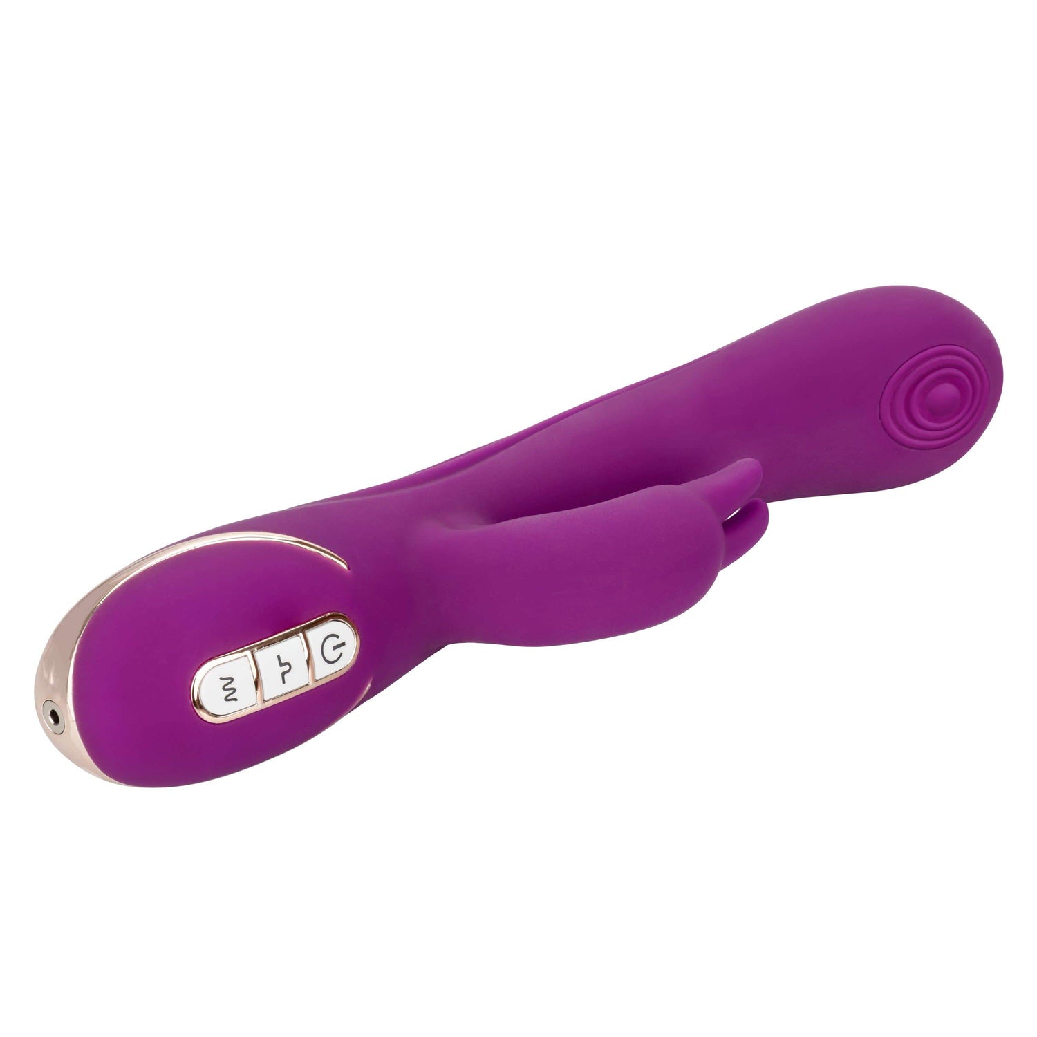California Exotics - Jack Rabbit Signature Silicone Thumping Rabbit Vibrator (Purple) CE1781 CherryAffairs