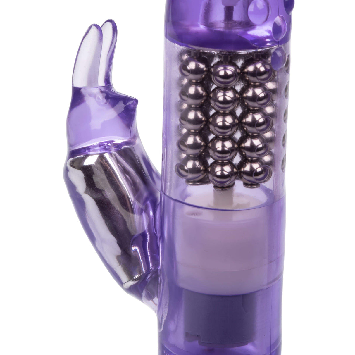 California Exotics - Jack Rabbit Waterproof 5 Rows Jack Rabbit Vibrator (Purple) CE1785 CherryAffairs