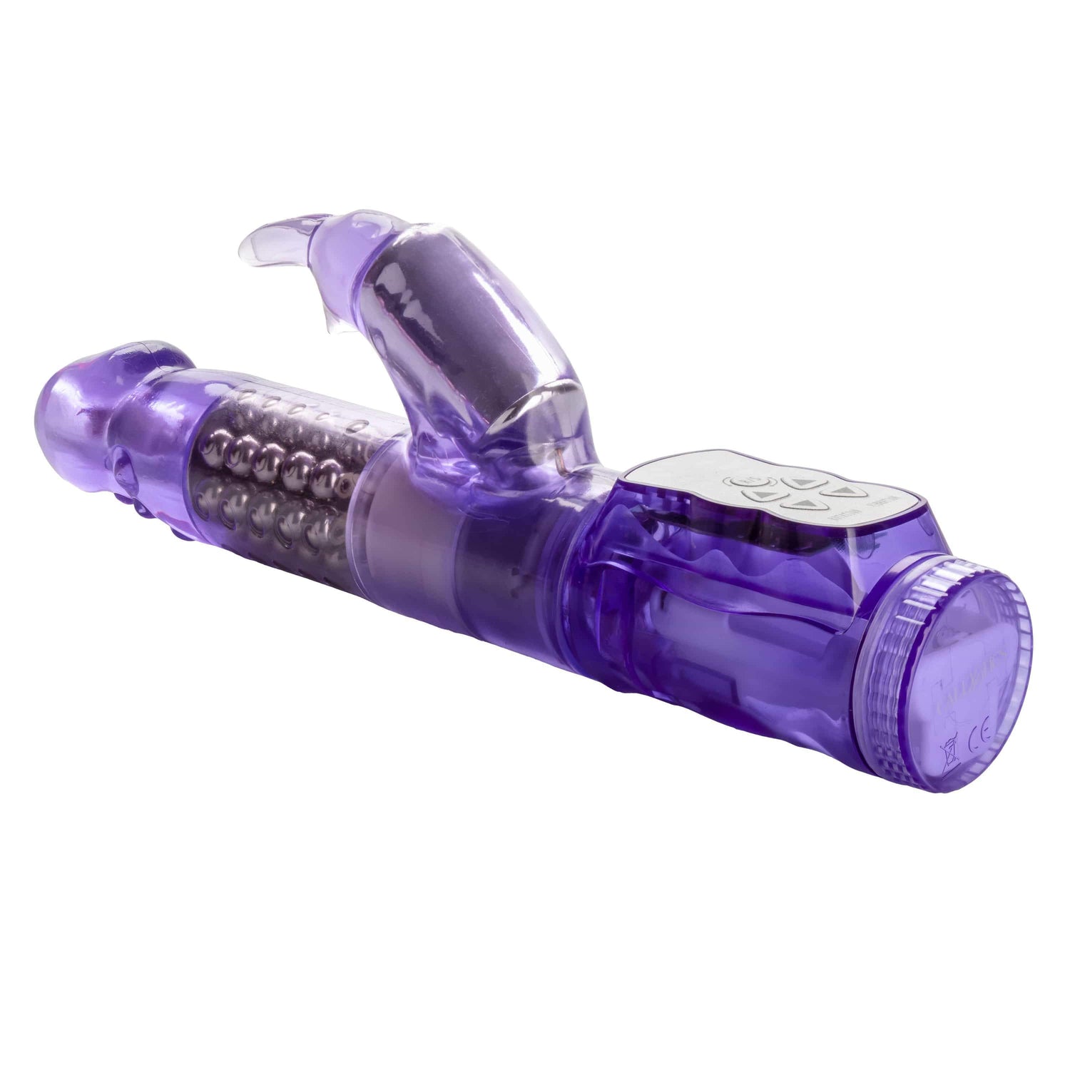 California Exotics - Jack Rabbit Waterproof 5 Rows Jack Rabbit Vibrator (Purple) CE1785 CherryAffairs