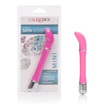 California Exotics - Lulu Satin Scoop Mini Vibrator (Pink) CE1501 CherryAffairs