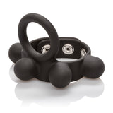 California Exotics - Medium Weighted C Ring Ball Stretcher Cock Ring (Black) CE1504 CherryAffairs