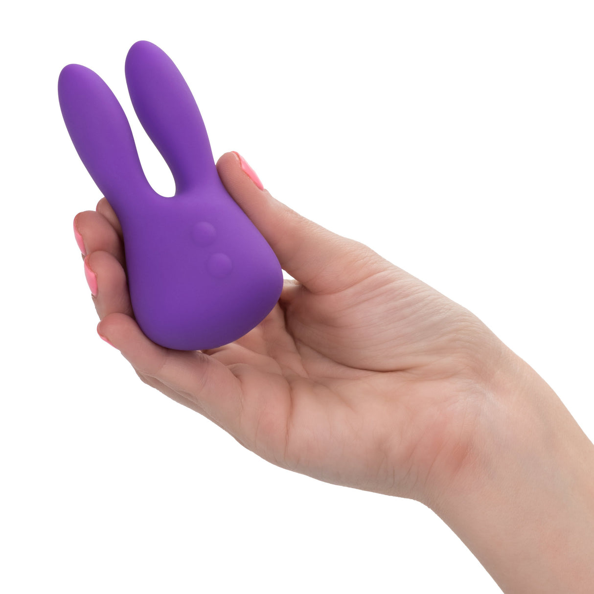 California Exotics - Mini Marvels Silicone Marvelous Bunny Clit Massager  (Purple) CE1506 CherryAffairs