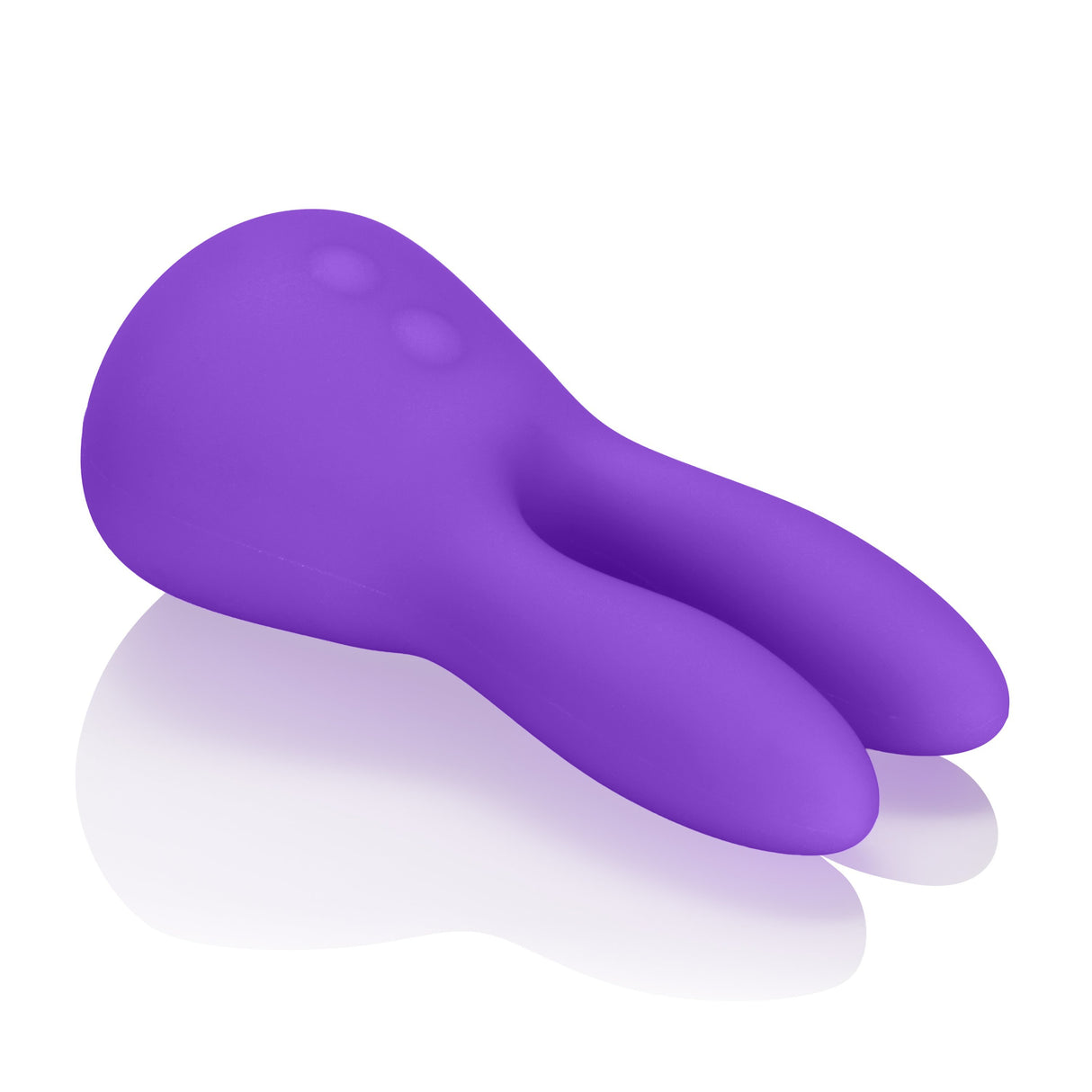 California Exotics - Mini Marvels Silicone Marvelous Bunny Clit Massager  (Purple) CE1506 CherryAffairs