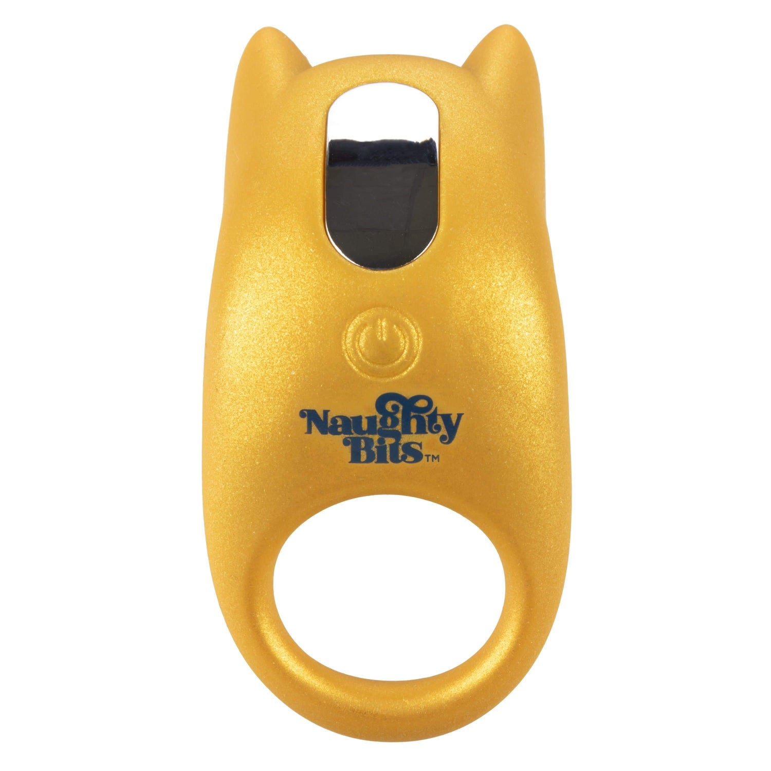 California Exotics - Naughty Bits Horny AF Vibrating Cock Ring (Yellow) CE1836 CherryAffairs